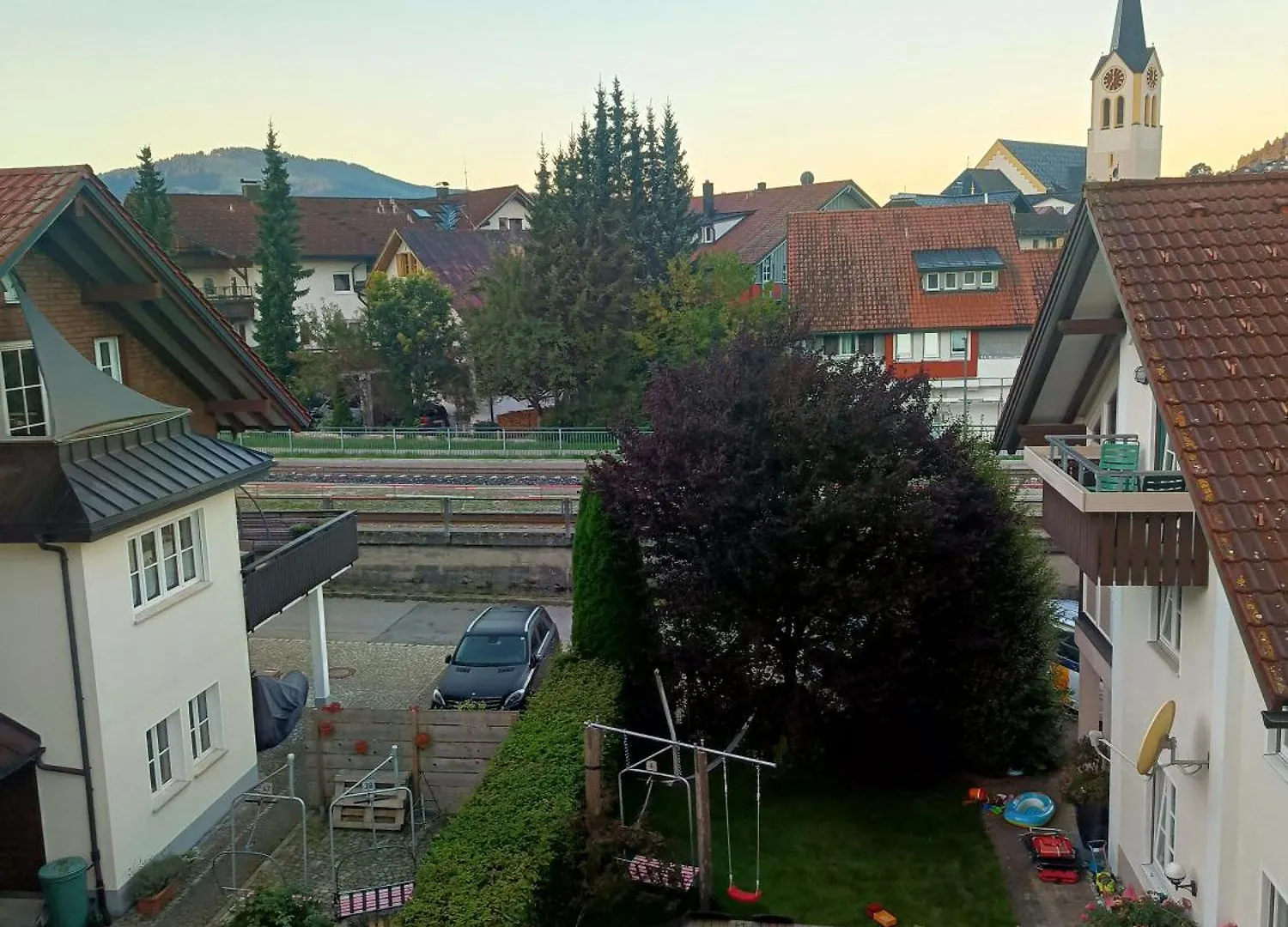 Allgaeu Vibes - Fusslaeufige Erreichbarkeit Vom Bahnhof, Mit Aussicht, Wettergeschuetzter Balkon Oberstaufen Apartment